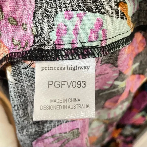 NEW Princess Highway Moth Mini Dress in Size US 12 - Picture 5 of 7